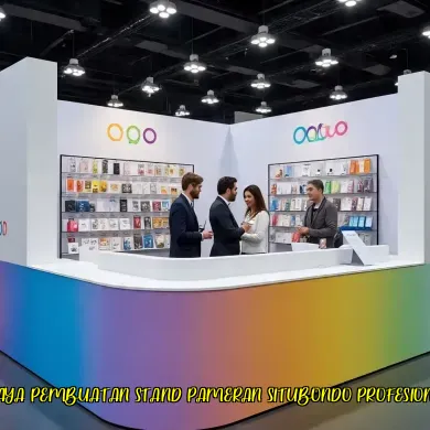 biaya pembuatan stand pameran situbondo profesional